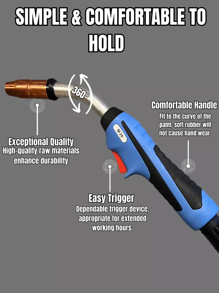 Miller 169598 250 Amp Mig Welding Gun Torch Stinger 12 ft M25 Welder R