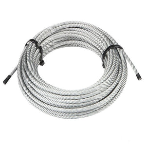 T-304 Grade 7 x 19 Stainless Steel Cable Wire Rope 1/4"- 100 ft