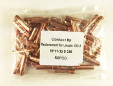 50 pcs Contact Tips 11-35 Tweco Mini/#1 & Lincoln Magnum 100L .035" Replacement