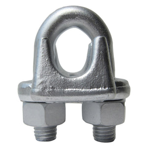 10ea Drop Forged Wire Rope Clips 1/4"