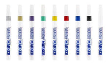 2/Pk Waterproof Permanent Paint Markers Pen for Car, Tire, Tread, Rubber, Metal, and more. - 2 pcs