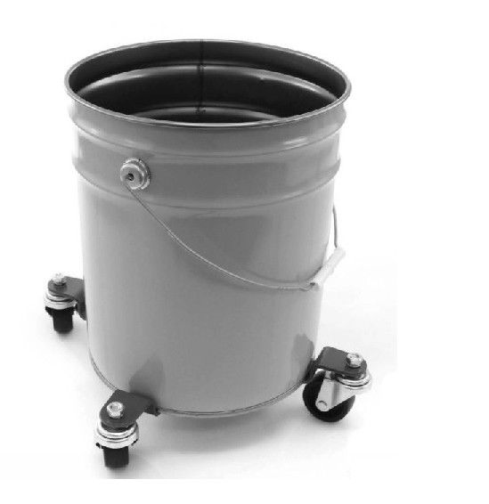 Drum Dolly 5 Gallon Bucket w Swivel Casters Heavy Duty Steel Frame Eas