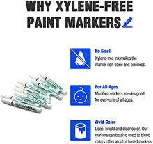 Munhwa xylene-free paint marker color range for warehouse and factory identification