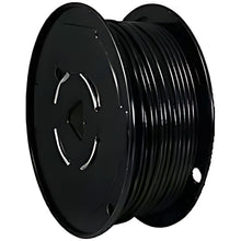Black PVC coated 304 stainless steel wire rope reel