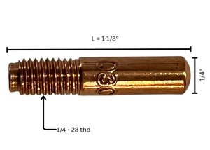 Replacement Contact Tips 000-067 000067 0.030" Miller M-15/25/40 & Hobart .030"