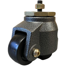 S-Type leveling caster 80mm nylon wheel top plate KC80S