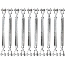 5/8 x 12 Jaw Jaw Turnbuckle 10 ea