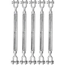 5/8 x 12 Jaw Jaw Turnbuckle 5 ea