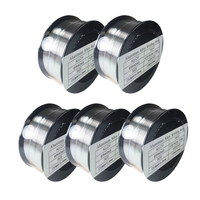 5 x 1 LB Aluminum 4043 MIG Welding Wire ER4043 .030