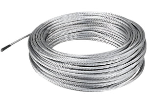 T-316 Grade 7 x 19 Stainless Steel Cable Wire Rope 1/4"- 100 ft