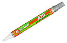 U-Mark A10 paint marker metallic silver item 10110 for dark and oxidized surfaces