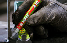 U-Mark A10 paint marker used for welding heat number marking on steel