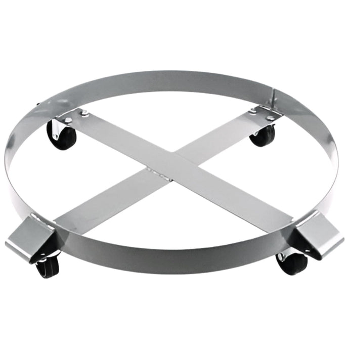 Drum Dolly 1000 lb 55 Gal w Swivel Casters Heavy Duty Steel Frame Non Tipping x 1