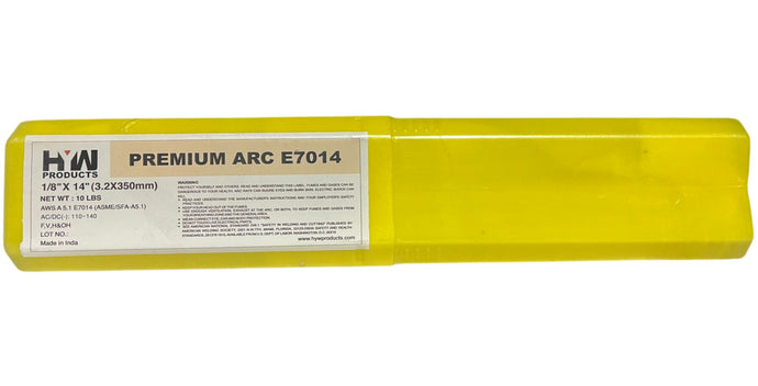 E7014 Premium Arc Stick Electrodes 14in Welding Rod 10-Pound Box