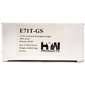 5 x 2lb .030 E71T-GS Flux Cored Gasless Weld Wire 5 Rolls