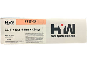 33 lb .035 E71T-GS Flux cored Gasless steel weld wire