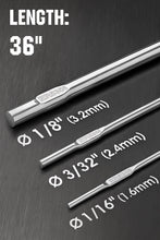 ER5356 Tig 1/8" Aluminum 36" Welding Rod (Made in North America) 1-Pound Bundle