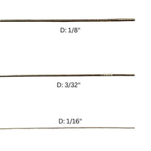 ERCuSi-A Silicon Bronze Copper TIG Welding Wire 1/16" x 36" 2-Lb