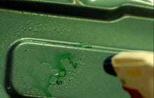 U-Mark EZ OFF wet erase marker used for work in process part identification