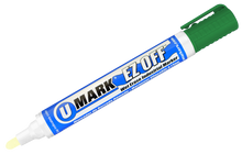 U-Mark EZ OFF wet erase industrial marker green item 10443