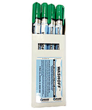 Paint Marker : U-Mark Wash Off GREEN (Water removable) 1 dozen