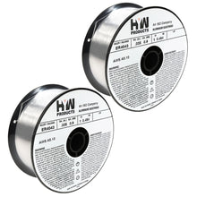 ER4043 Mig .035" Aluminum Welding Wire 1-Pound Roll (Made in North America) 2-Pack