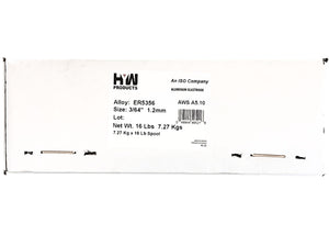 ER5356 Mig 3/64" Aluminum Welding Wire 16-Pound Spool (Made in North America)