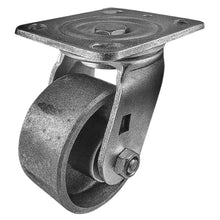 Heavy Duty Caster 4" x 2" Steel Wheel - Swivel