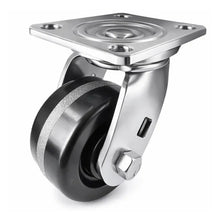 Heavy Duty Caster 4" x 2" Phenolic Wheel Stainless Steel - Swivel