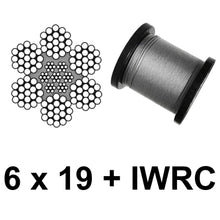 Galvanized Aircraft Cable Wire Rope 3/4" 6x19