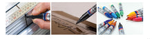 Munhwa PMM permanent marker marking on steel channel, corrugated carton and assorted colors