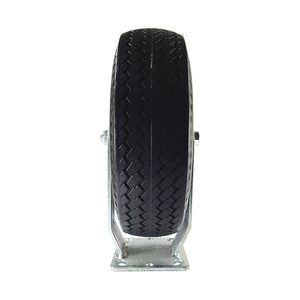 10" x 3-1/2" Flat free Wheel Caster - Rigid