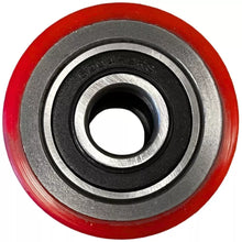 Brand New Pallet Jack Poly Load Wheels With Bearings 2.75"D x3.75"W - A Pair