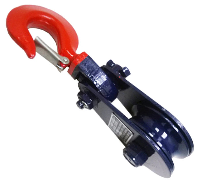 Snatch Block with a Hook for 8 tons