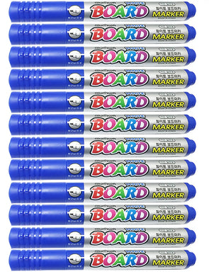 Dry Erase White Board Marker - Blue 12 each