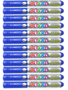Dry Erase White Board Marker - Blue 12 each