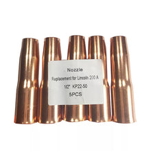 Mig Welding Nozzles 22-50 1/2" FITS Tweco #2-#4 LINCOLN 200-400A Replacement