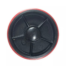 Brand New Pallet Jack Steer Wheels With Bearings Poly Tread - A Pair