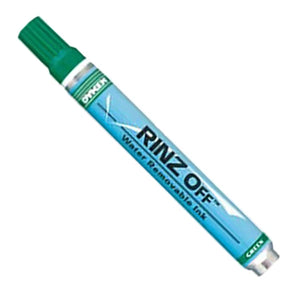 Dykem Rinz off Washable marker GREEN - 1 dozen