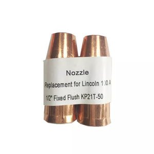 Mig Welding Nozzles 21-50-F 1/2" FITS Tweco Mini#1 & Magnum 100L Replacement