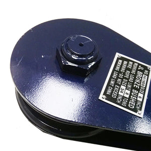 Snatch Block with a Shackle for 8 tons