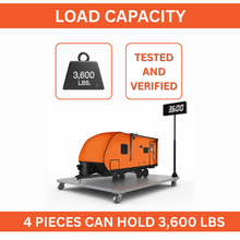 Heavy Duty Caster 4" x 2" Steel Wheel - Rigid