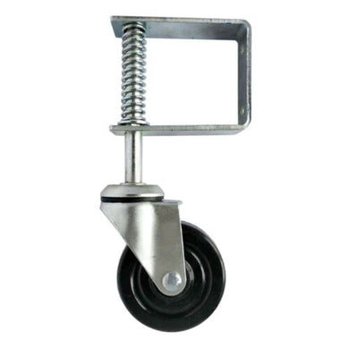HYW Spring Loaded Gate Caster, 4-Inch 1 PK