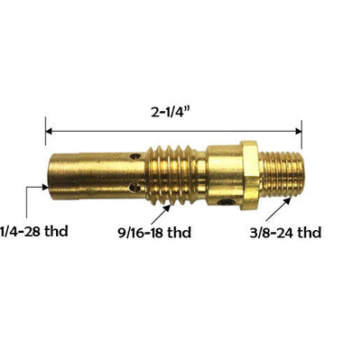 GAS DIffuser KP52FN fits Tweco#2,#4 & Linclon Magnum 200-400 Gun Replacement