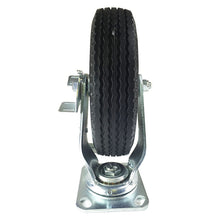 8" x 2-1/2" Flat free Wheel Caster - Swivel with Brake