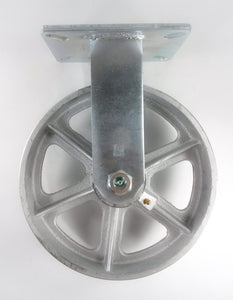 10" x 3" Steel Wheel Caster - Rigid