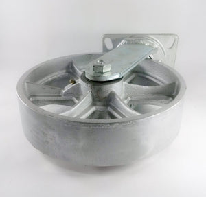 10" x 2-1/2" Steel Wheel Caster - Swivel