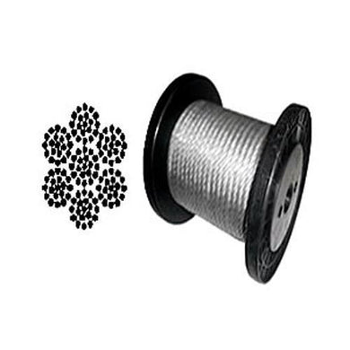 Galvanized Aircraft Cable Wire Rope 3/8
