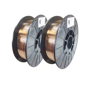2 X ERCuSi-A .035 X 10 lb Spool Silicon Bronze Copper Welding Wire (2 Reels)