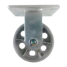 6" x 3" Heavy Duty "Steel Wheel" Caster - Rigid